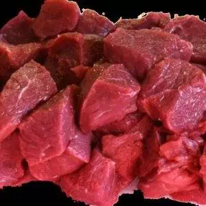 Gallagher's Round Steak Diced Beef
